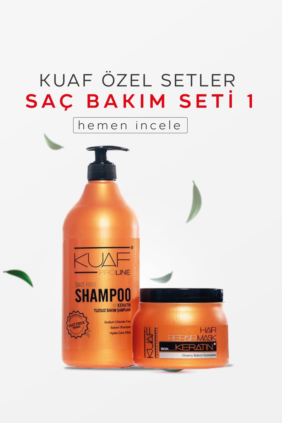 Kuaf Saç Bakım Seti 1