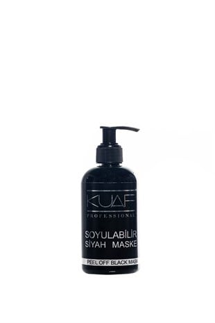 Kuaf Soyulabilir Siyah Maske 250 ML