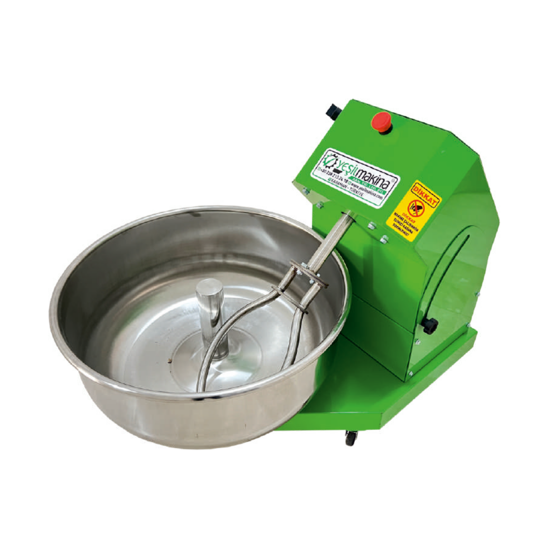 Yeşil Makina 35 Kg Un 50 Kg Hamur Devirmeli Hamur Yoğurma Makinesi