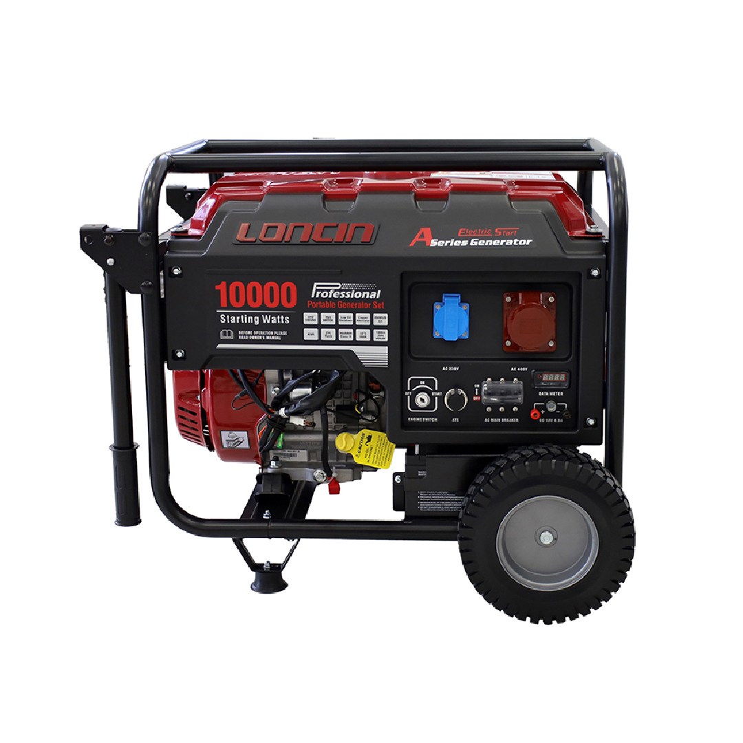 Loncin LC10000DAS İpli Benzinli Monofaze Jeneratör 10 kVA