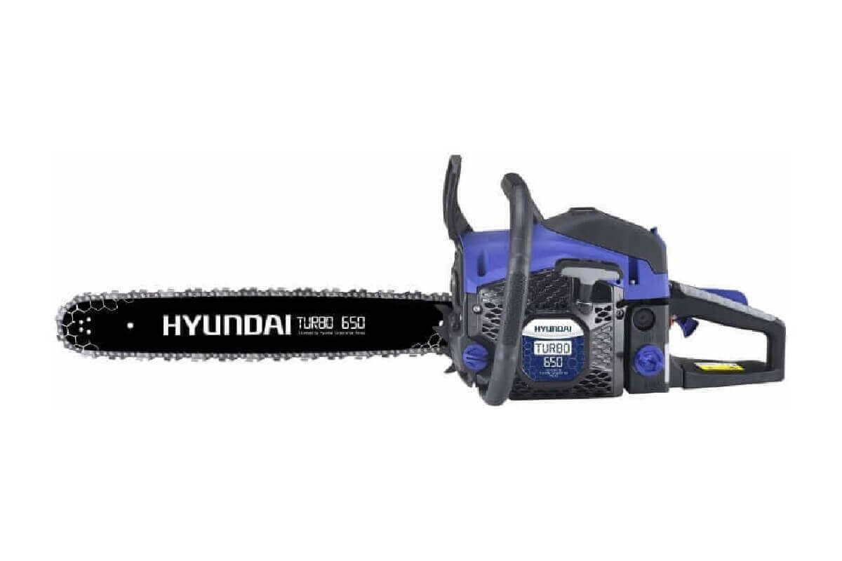 jetbahce.com-Hyundai Turbo 650 Benzinli Testere 2.8 Hp Ağaç Kesme Motoru