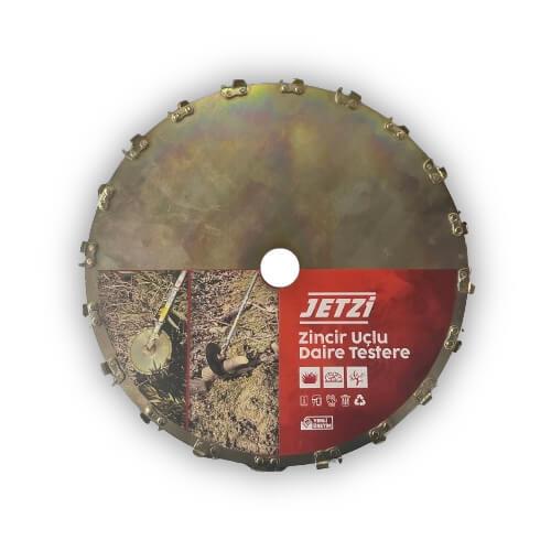 Jetzi Zincir Uçlu Daire Testere 20 Diş 250 Mm