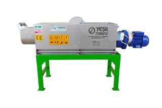 Yeşil HS1000 220v 1000kg/s Helezonlu Şıra Makinası Üzüm Sıkma Makinası