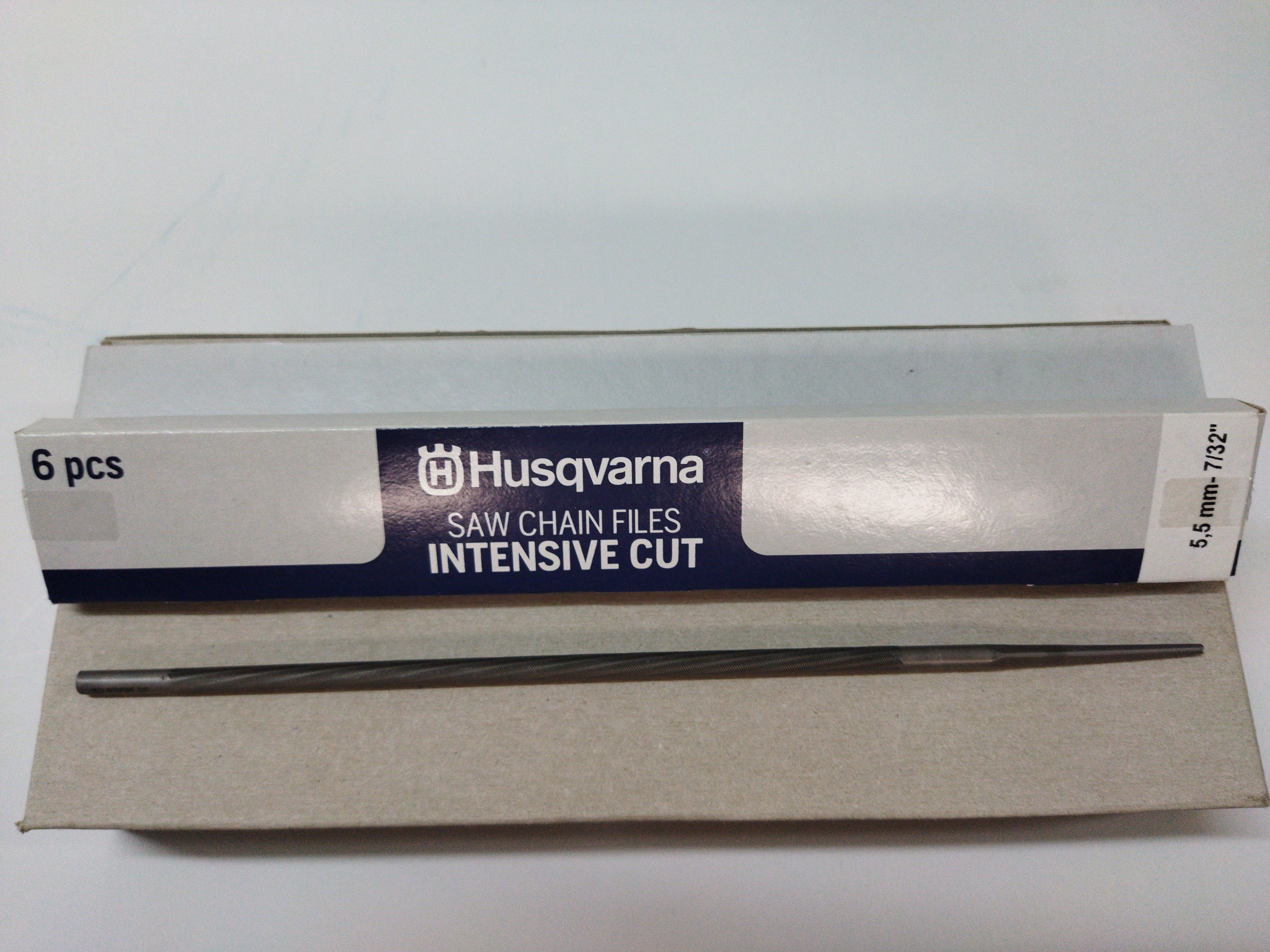 Husqvarna Zincir Eğesi 7/32 5.5 mm Yuvarlak Eğe 3/8'' (Kalın)