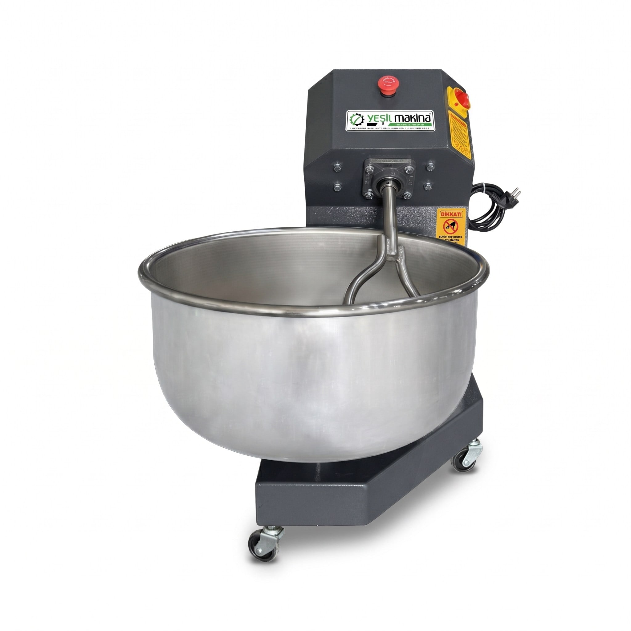 Yeşil Makina YHK 25 25 Kg Un 35 Kg Devirmeli Hamur Yoğurma Makinesi