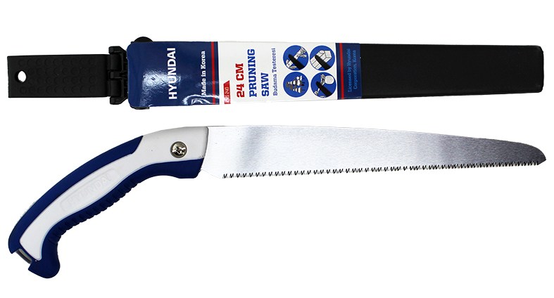 Hyundai HS240 Budama Testeresi 24 Cm Kılıflı 2.5 mm Orta Diş