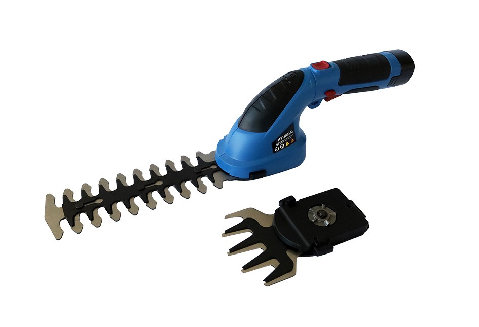 Hyundaı 57152  Akülü Çit Kesme Makası 2 Bıçaklı 7,2V  2Ah