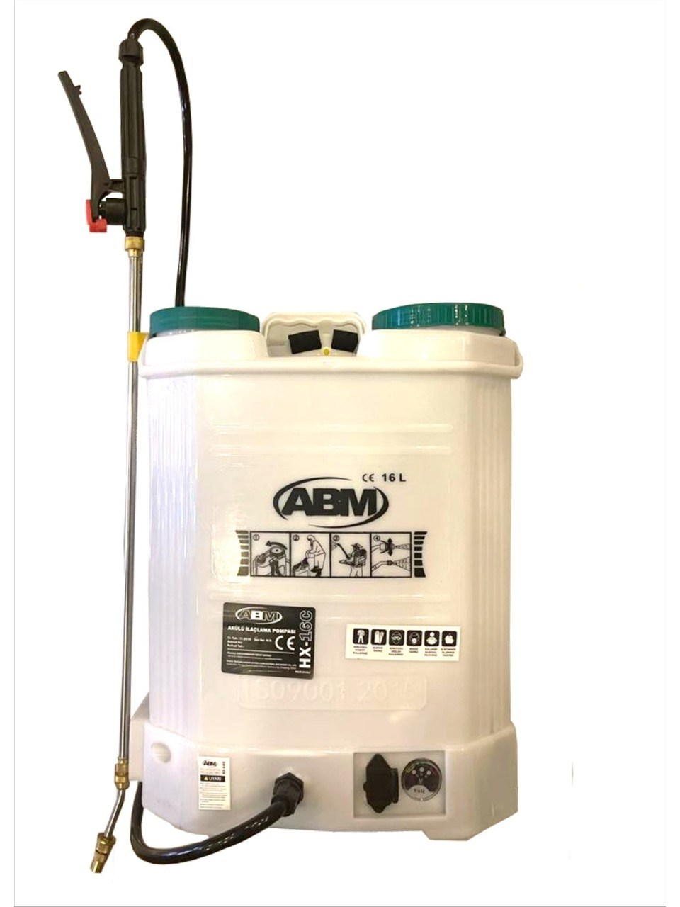 Abm Sırt Tipi Mekanik Kollu İlaçlama Pompası 16 Litre