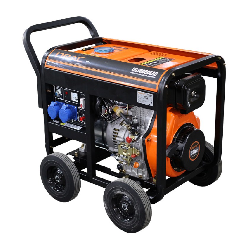 Loncin DG10000EAS Marşlı Dizel Monofaze Jeneratör 8.75 kVA (ATS'li)
