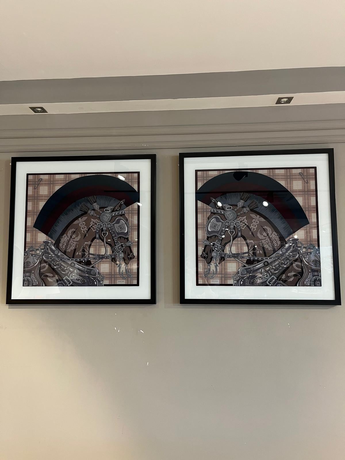 Crearthome KZY Dekoratif Şovalye At Çerçeveli Tablo