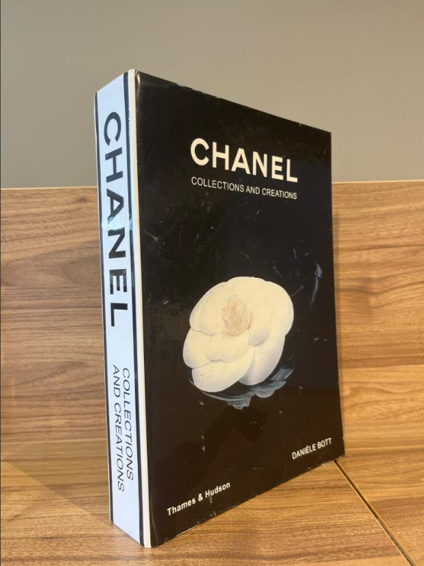 Crearthome Outlet Chanel Siyah Dekoratif Kitap Kutusu 20X28CM