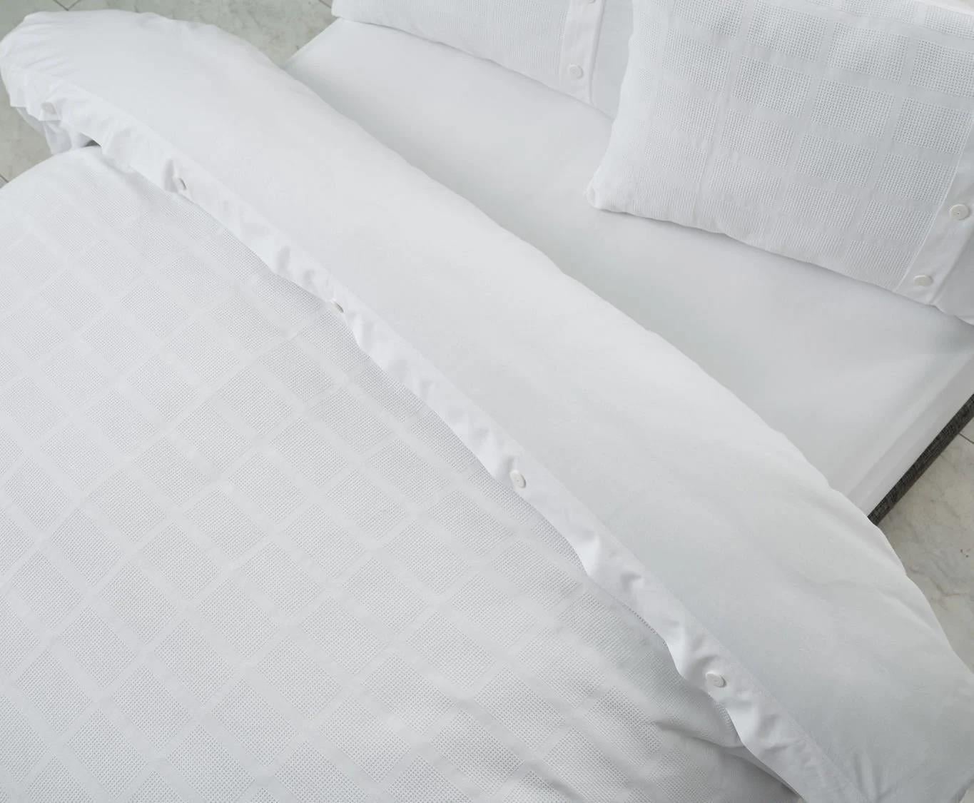 Doqu Home Multi Selection Çok Amaçlı Set Gloria Çift Kişilik - Beyaz