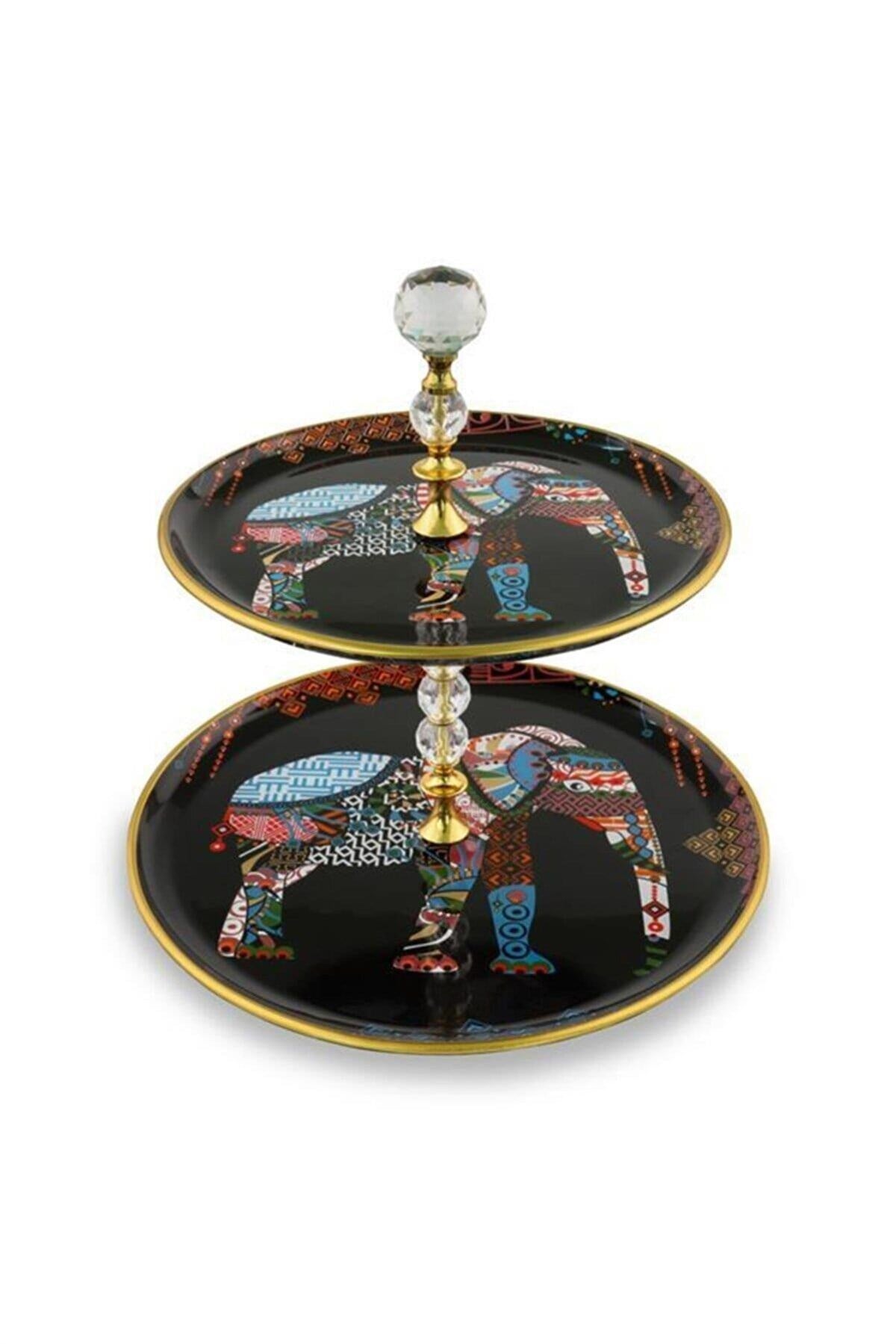 Glore Elephant Siyah Katlı Kurabiyelik 26036