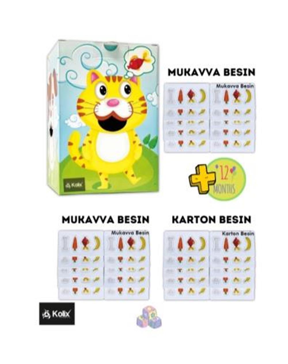 KOLİX Doyur Beni Hayvanlar Kutu Seti Etkinlik Kutusu