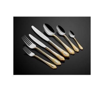 Lamedore Elegance Yarım Gold 89 Parça Çatal Bıçak Seti 1chj-002G
