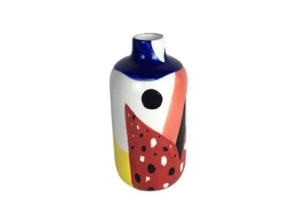 Lamedore Reddish Uzun Vazo Küçük 13x13x25 cm 1JB-20393