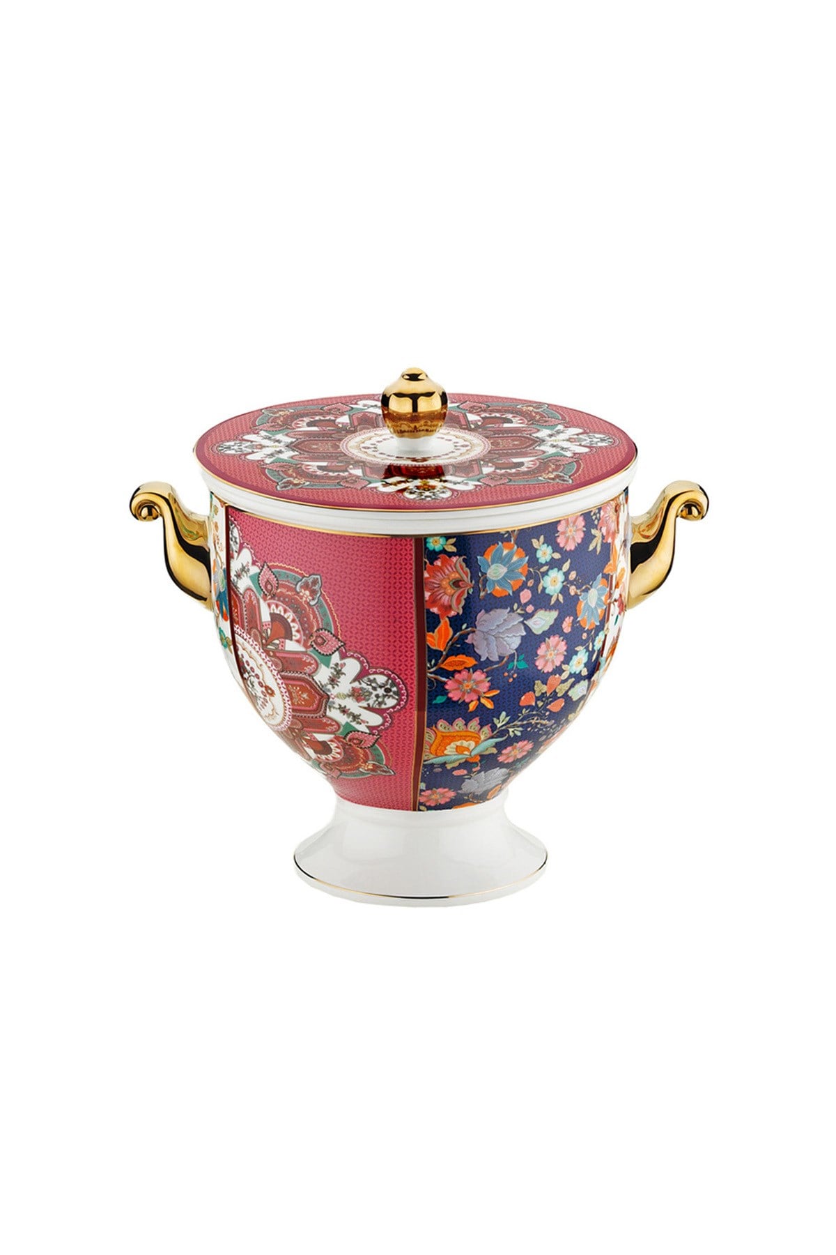 Lucky Art Etro Bone Kulplu Kavanoz 17 cm LYHD 790