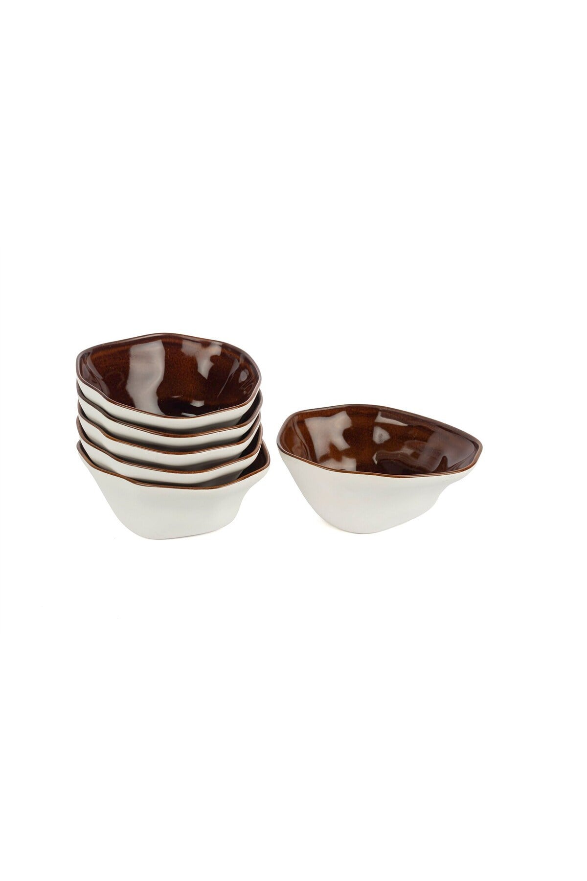Mikasa Moor Beyaz Karamel 6lı Kase 16cm P374.115446