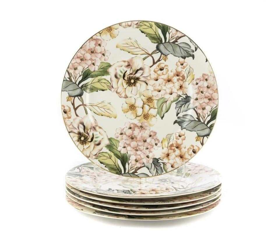 Mikasa Moor Floral Land 6lı Pasta Tabağı 22cm P366.383596