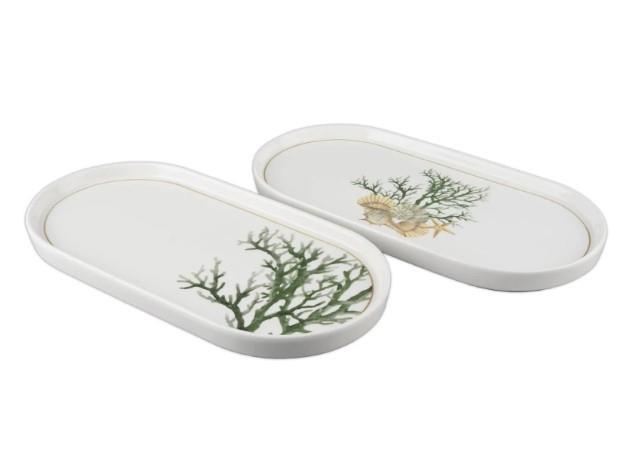 Mikasa Moor Marinet 2li Oval Servis Tabağı Seti 32x16cm P123.813088
