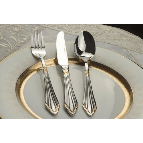 Mikasa Moor Nova Gold 90 Parça Çatal Kaşık Bıçak Seti P050.M104G