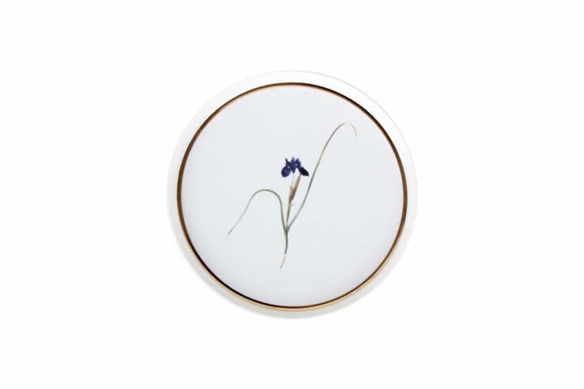 Porland 6lı Botanical Desen3 Düz Tabak 21cm 04ALM005044