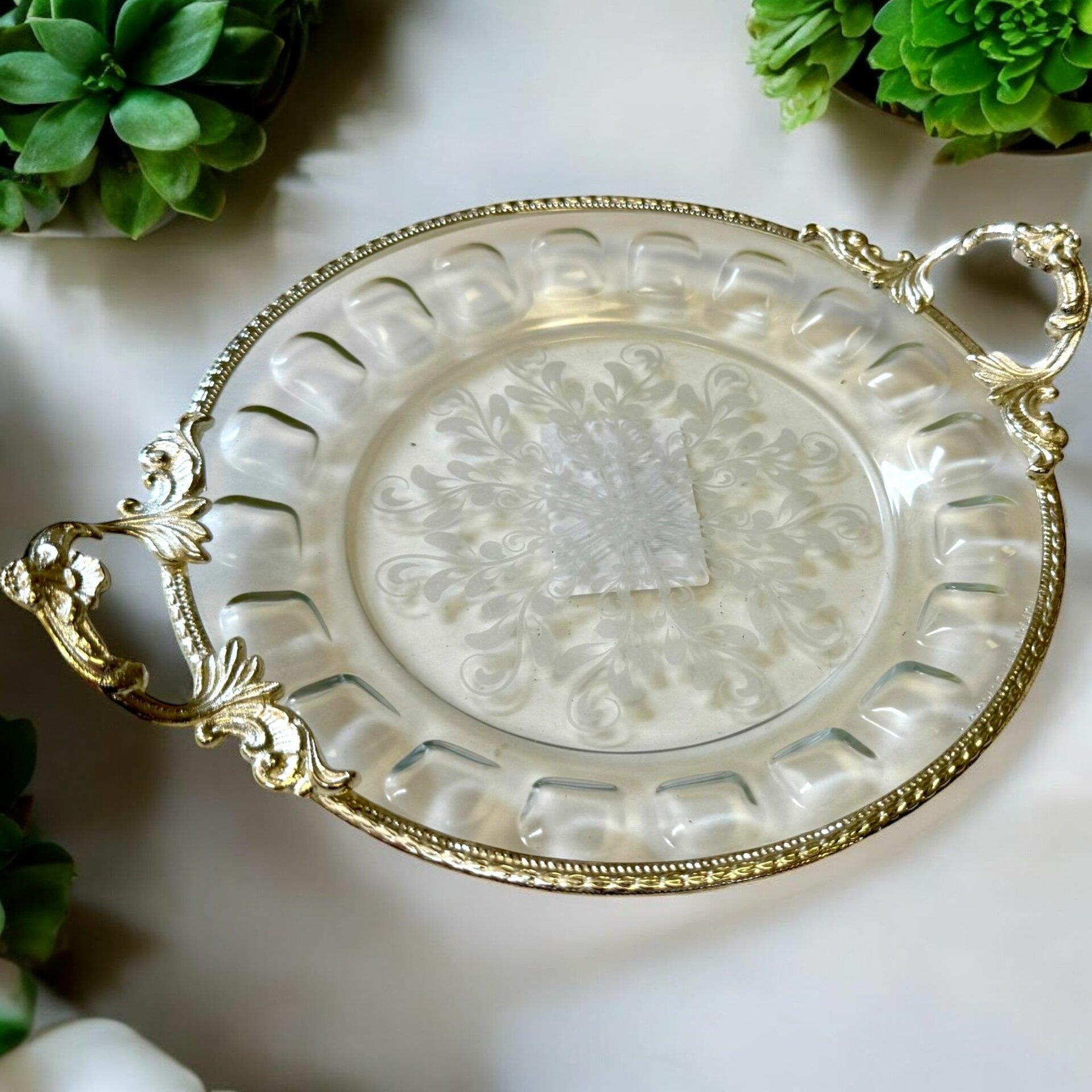 Royking Yuvarlak Sunum Tabağı 19x24 CRS101