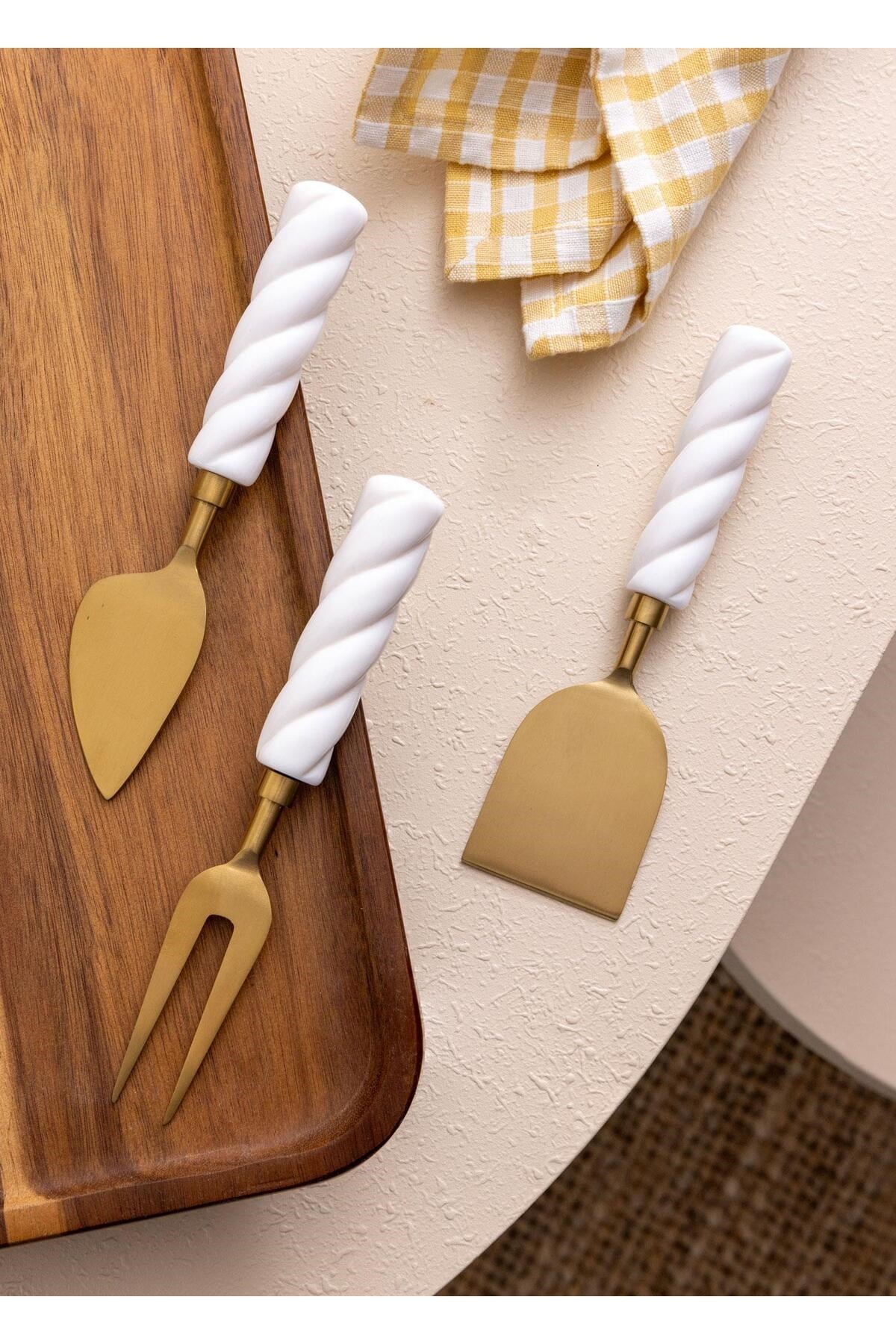 The Mia Column Peynir Servis Takımı 3 Parça CKB0275