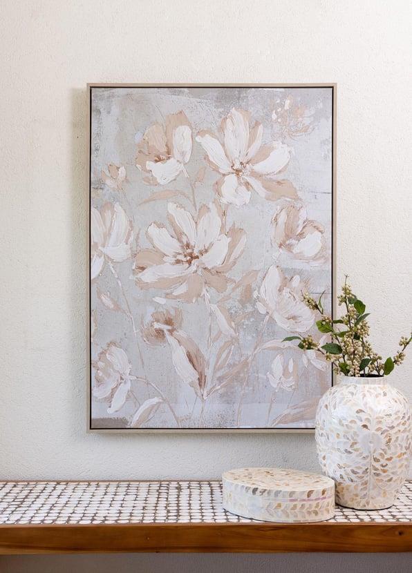 The Mia Floral Kanvas Tablo 70x100 cm TBL0072