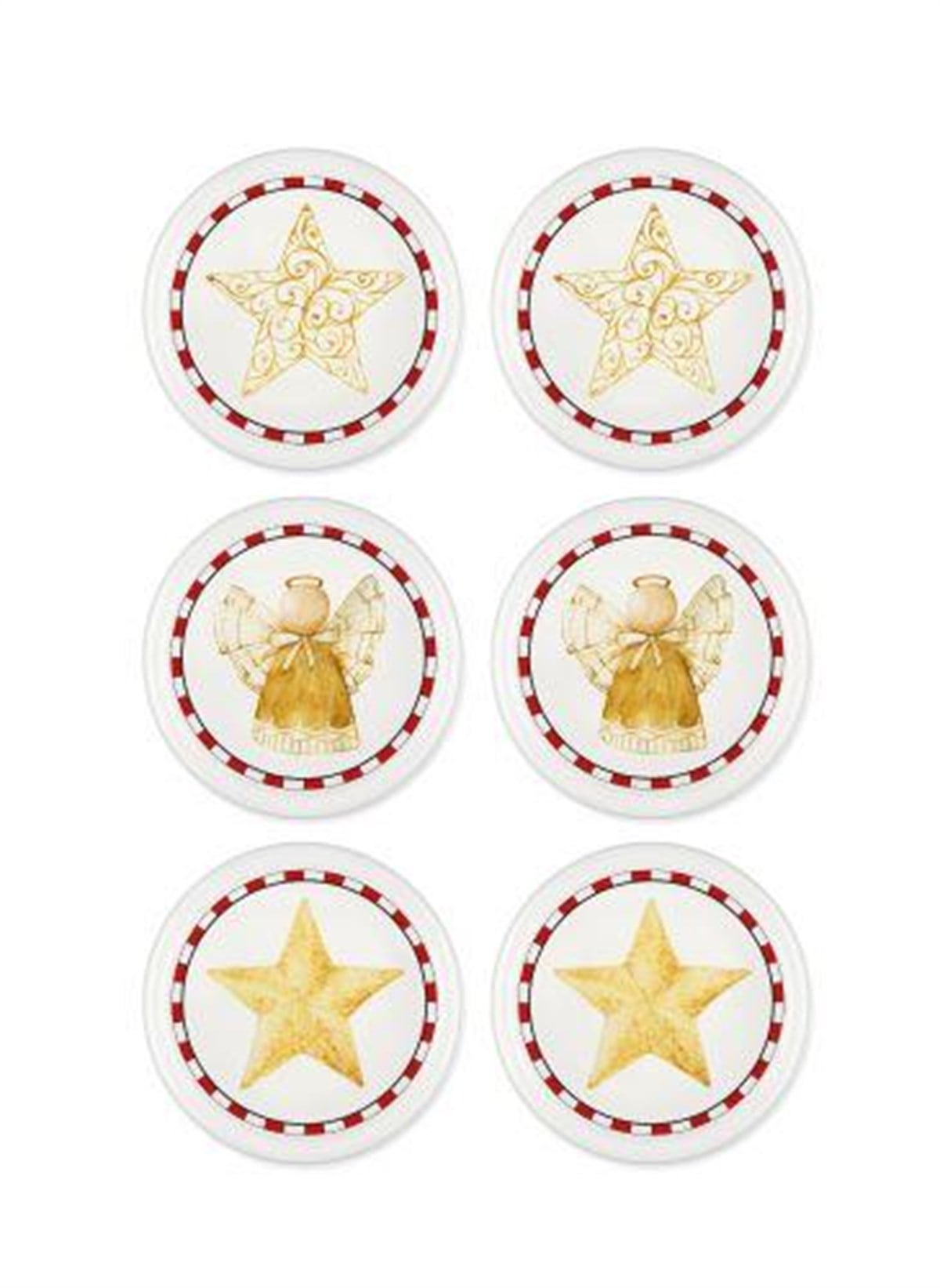 The Mia Globe Çerezlik 6 Parça 10 cm NEW037