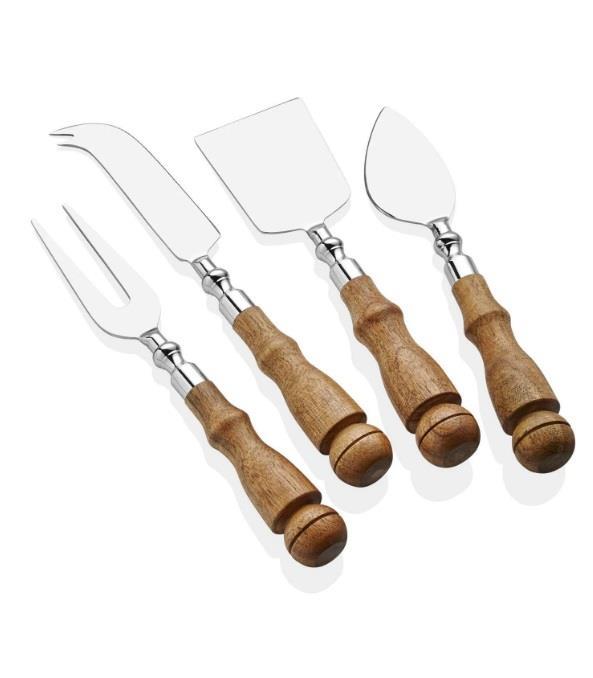 The Mia Woody Peynir Servis Takımı 4 Parça CKB0178