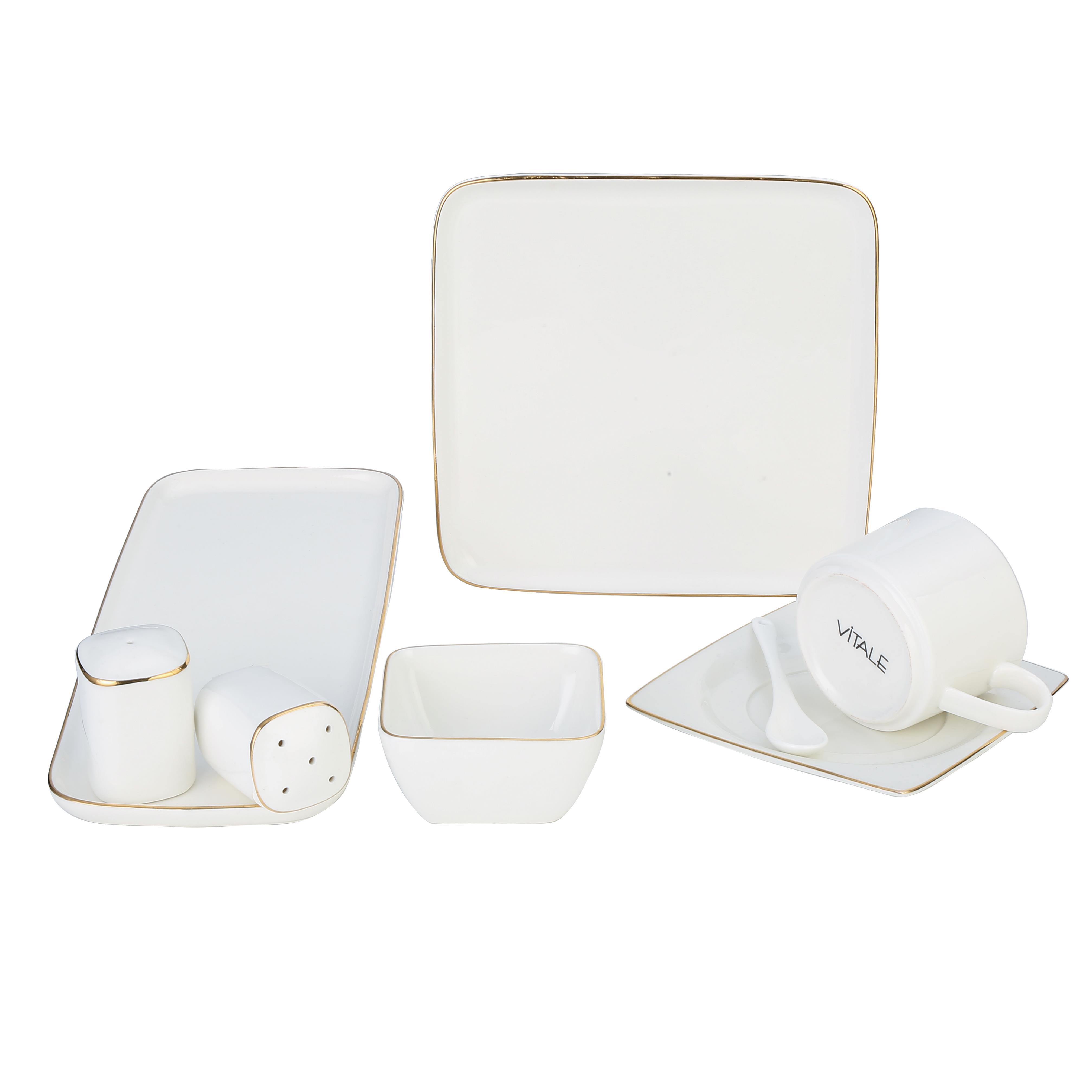 Vitale New Bone 32 Parça Kahvaltı Takımı MTFK.0121