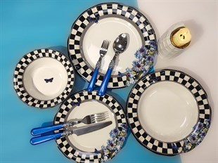Kermanhome Krizantem Yemek Takımı 24 Parça MND012