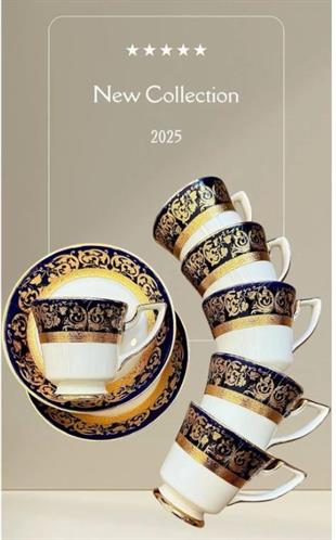 ROYKİNG 6 KİŞİLİK 12 PARÇA LİMİTED EDİTİON KAHVE FİNCAN TAKIMI KNG 008