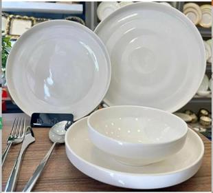 ROYKİNG DINA WHITE BODY 24 PARÇA 6 KİŞİLİK YEMEK TAKIMI DRN 23030W