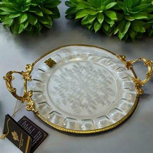 Royking Yuvarlak Sunum Tabağı 29X23 CRG127