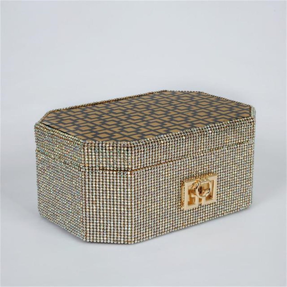 Crearthome Altın Takı Kutusu 12X26 Cm AK.FC0197