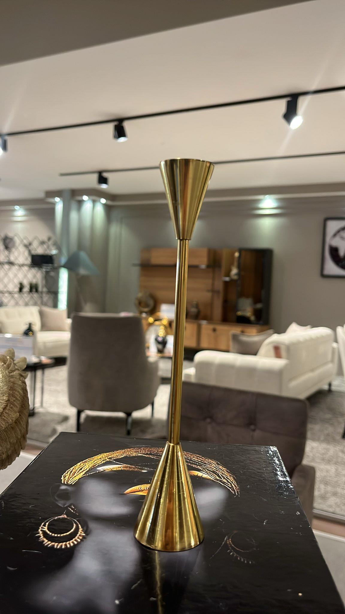 Crearthome Dekoratif Gold Mumluk 20CM