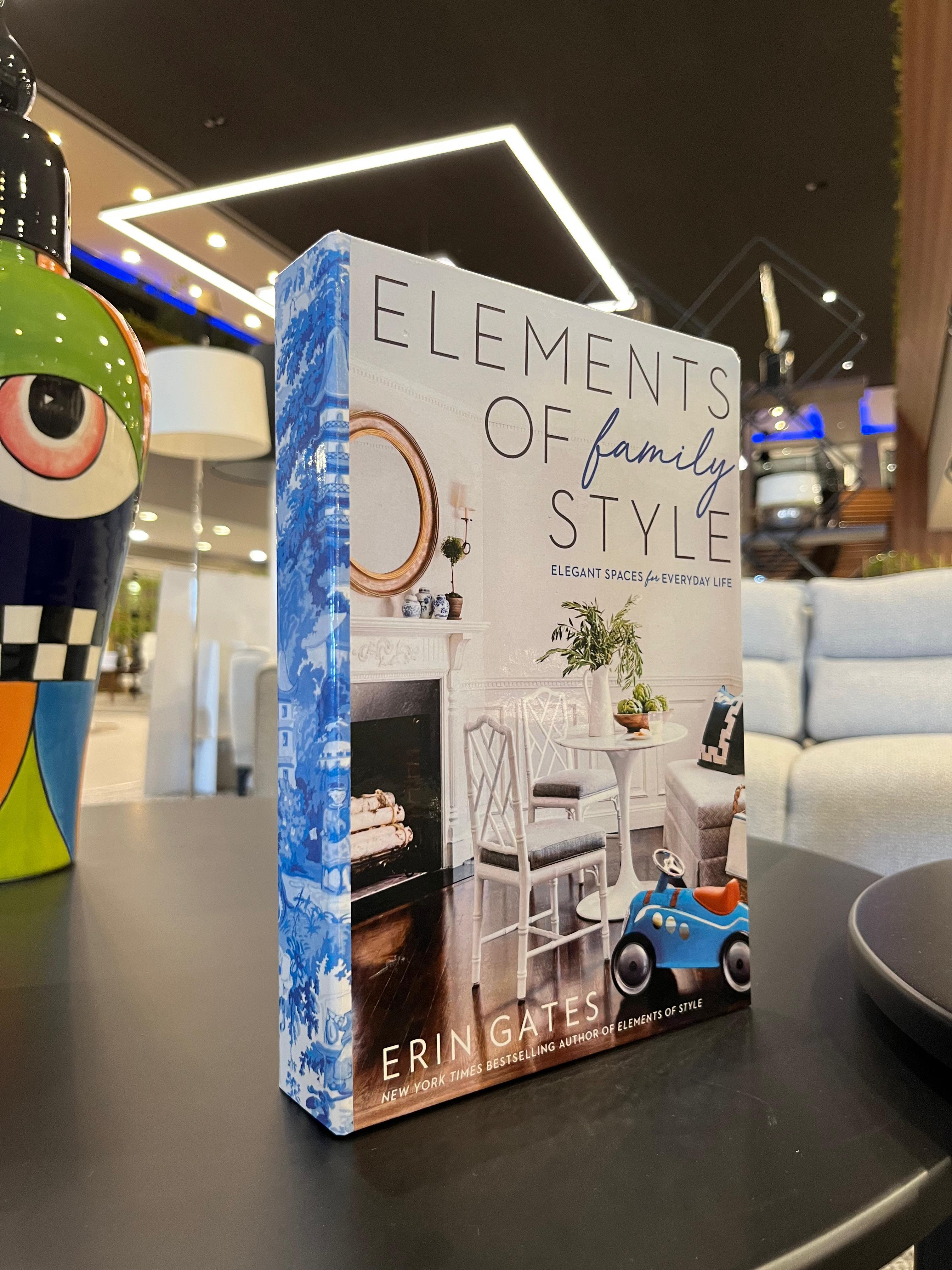 Crearthome Elements Of Family Dekoratif Kitap Kutusu 27x19CM