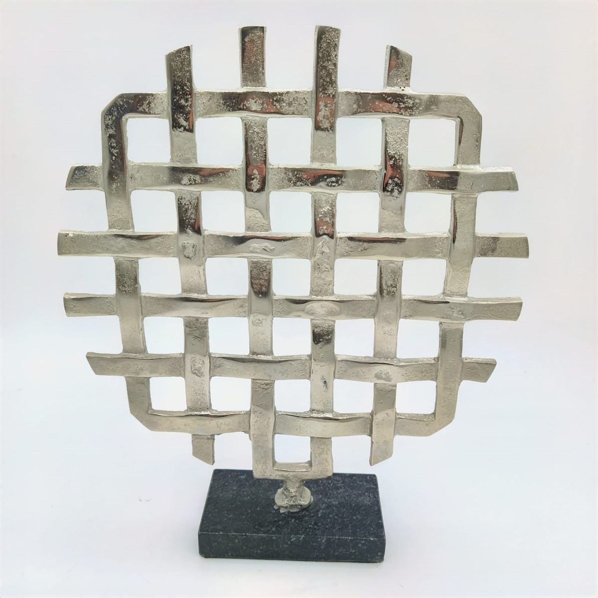 CREARTHOME KAFESLİ METAL DEKORATİF AKSESUAR 30X34 CM KERMANHOME1