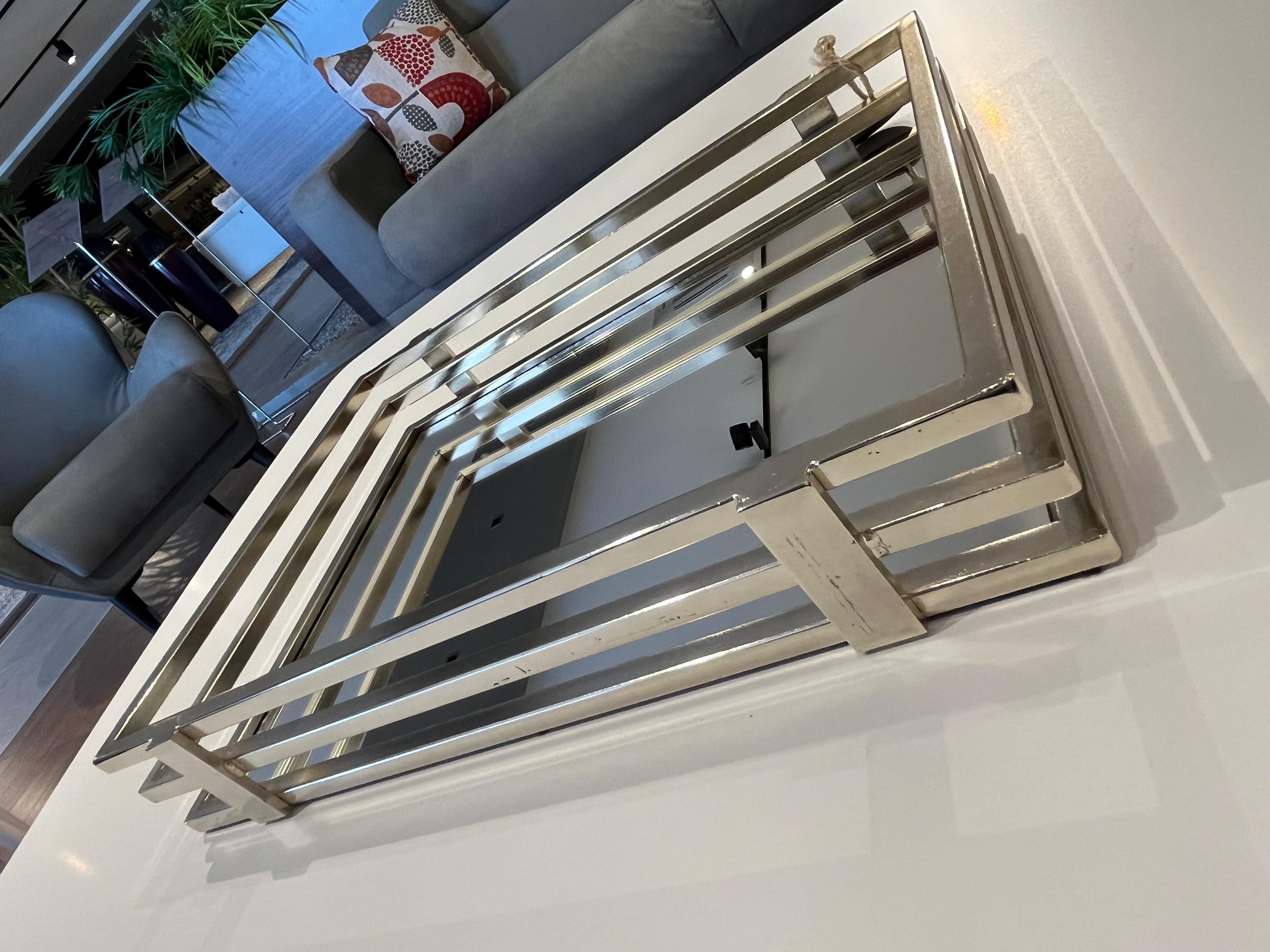 Crearthome KÇK 2 KAtlı Dekoratif GÜmüş TEpsi 34x24CM Outlet