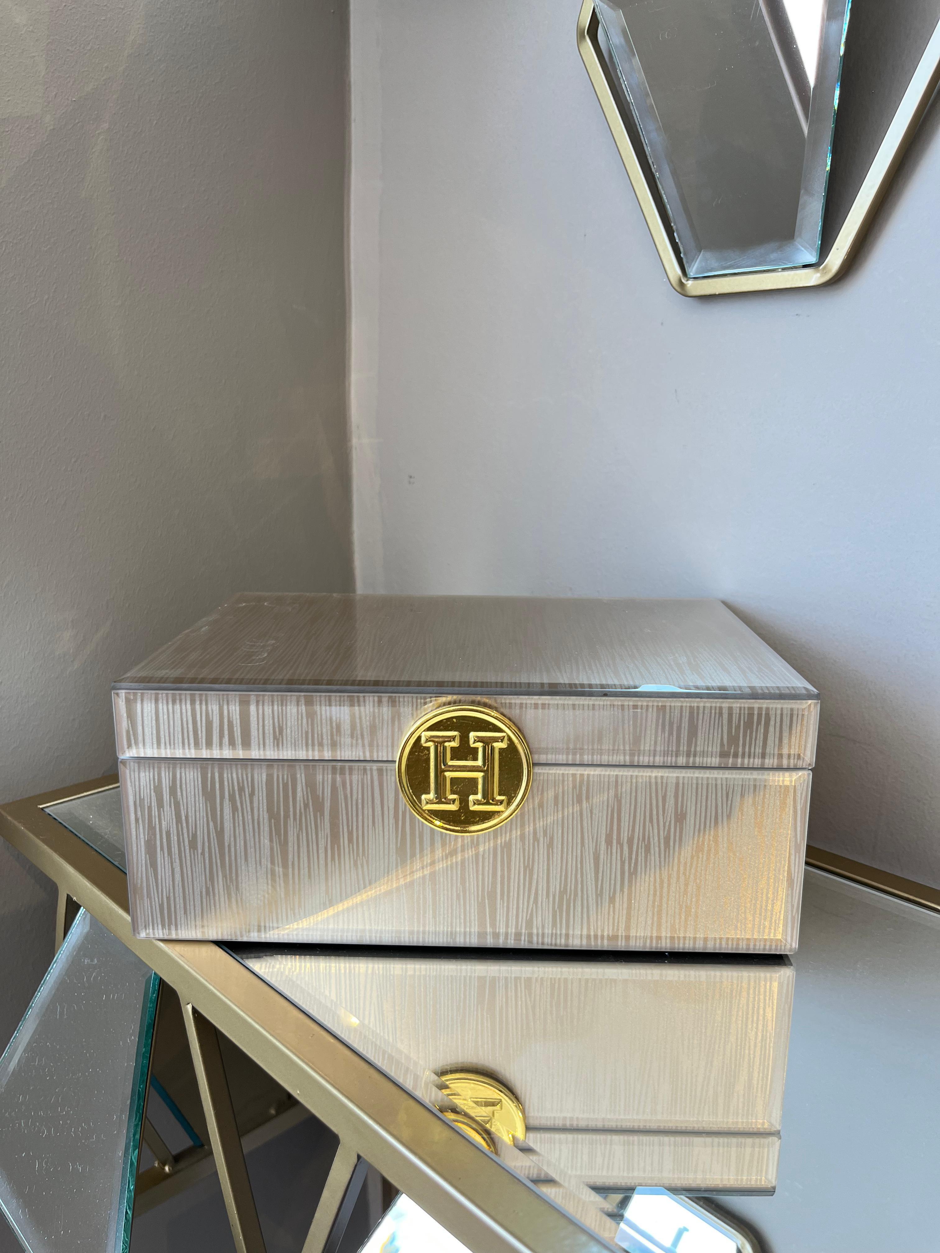 Crearthome Sezer Hermes Dekoratif Kutu 17x24 Cm Dekoratif Aksesuar 