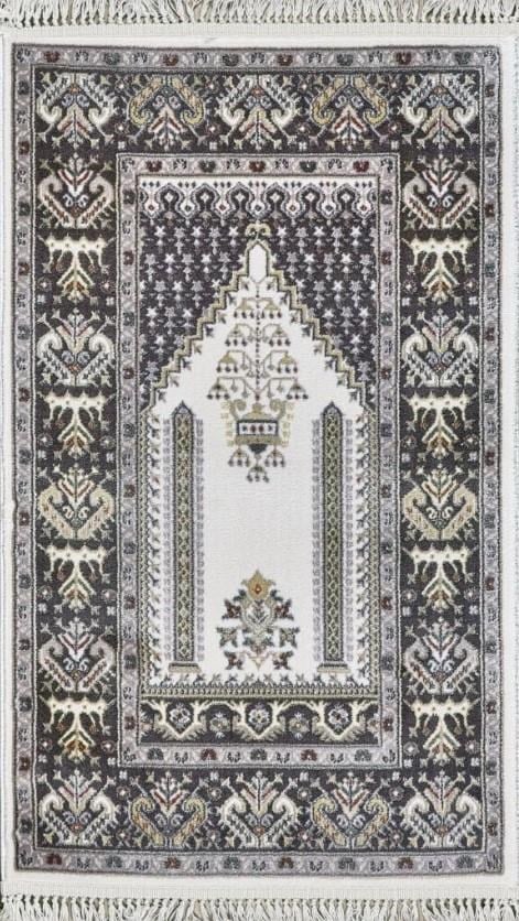Gümüşsuyu Doqu 18359 Gri Antitoz Seccade Gri - 80X130