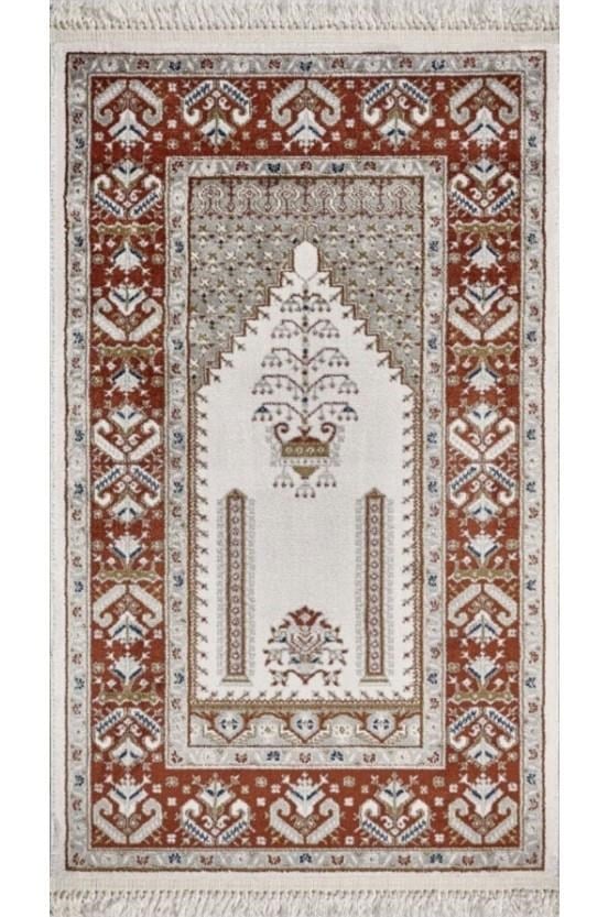 Gümüşsuyu Zara 17434 Tozumaz Seccade 80X130 - Turuncu