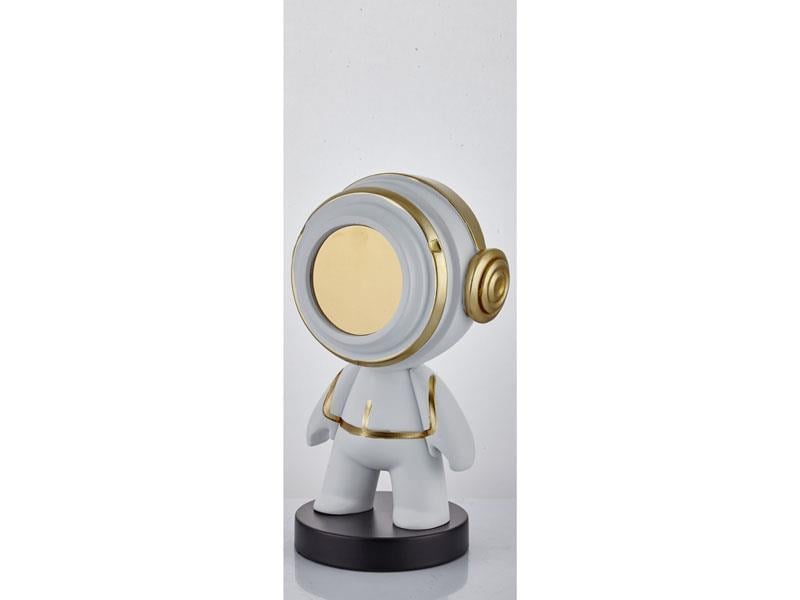 Lamedore Atsronaut White Gold Küçük Dekoratif Obje 18x14x30 cm 1XSJ-9899