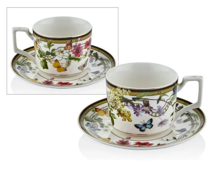 Lamedore Muse Garden 6'lı Çay Fincan Seti 15X6,5Cm 1BSF-1900MG
