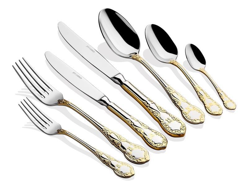 Lamodore Excellence Cutlery Çatal Kaşık Seti 89 Parça 1CUT-001-AG