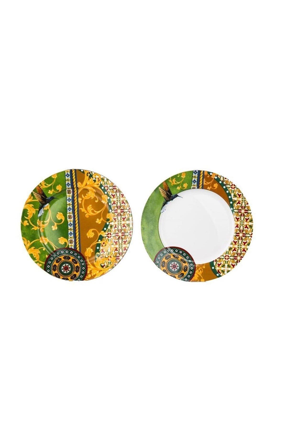 Lucky Art Hannah Bone 6lı Tatlı Tabağı Seti LYEG 215
