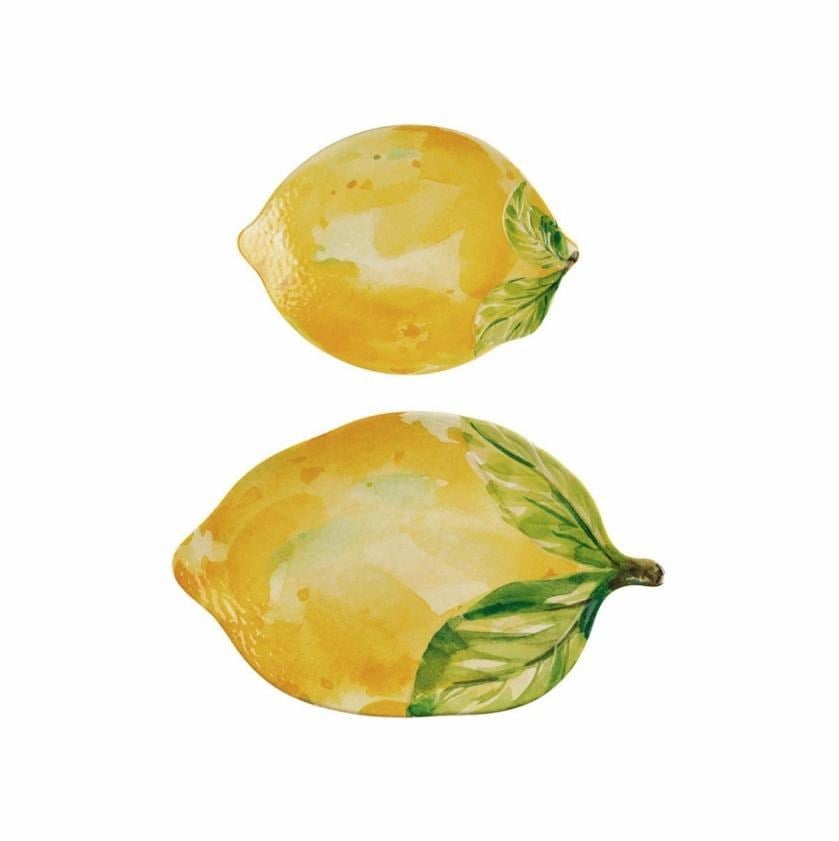 Lucky Art Limora Melamin 2’li Limon Formlu Sunumluk DIO30014