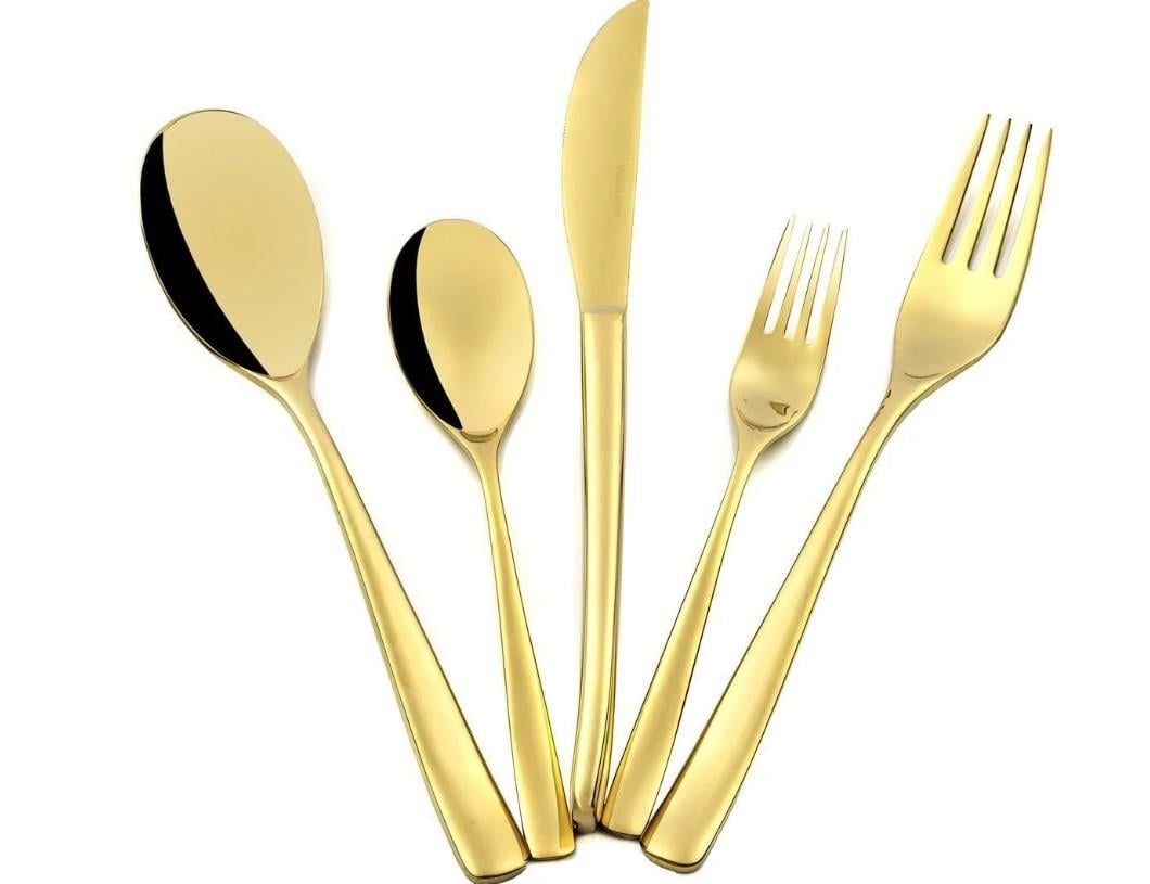 Mikasa Moor Brillante Gold 30 Parça Çatal Kaşık Bıçak Seti P050.372941